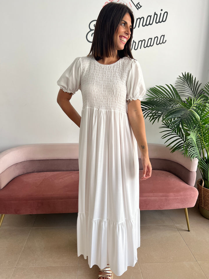 Vestido Mulán blanco