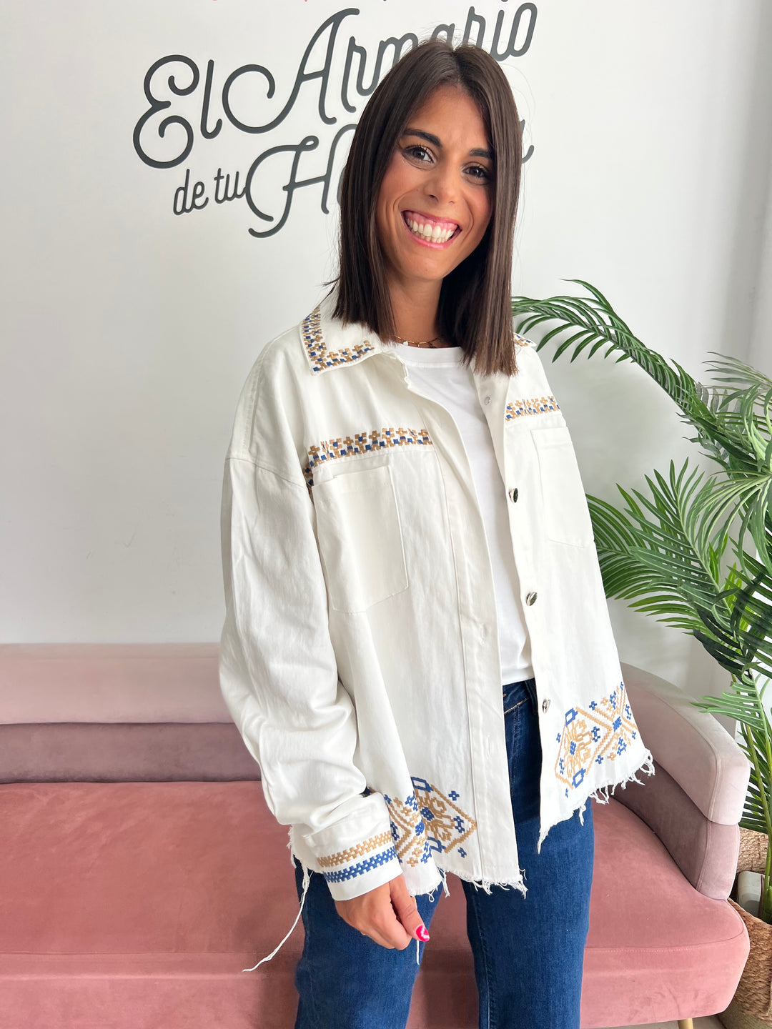 Chaqueta Julia camel