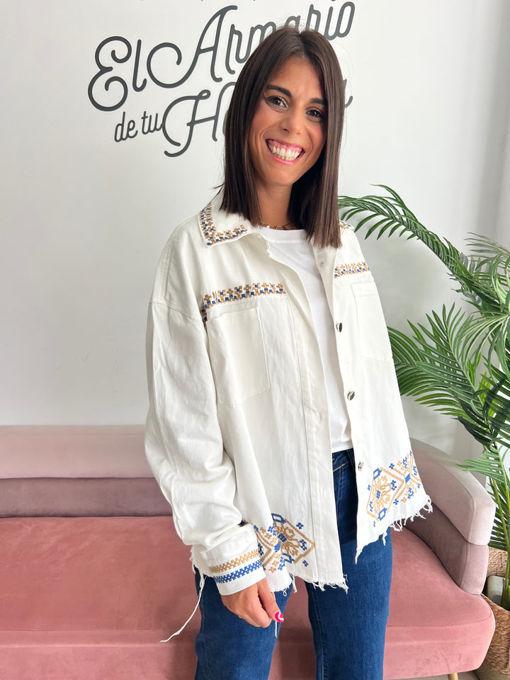 Chaqueta Julia camel