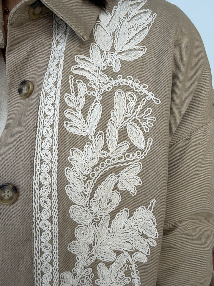 Chaqueta Roma beige