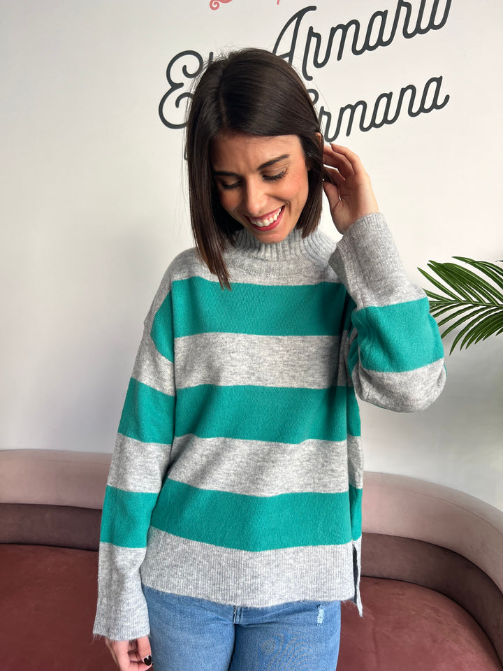 Jersey Ingrid gris