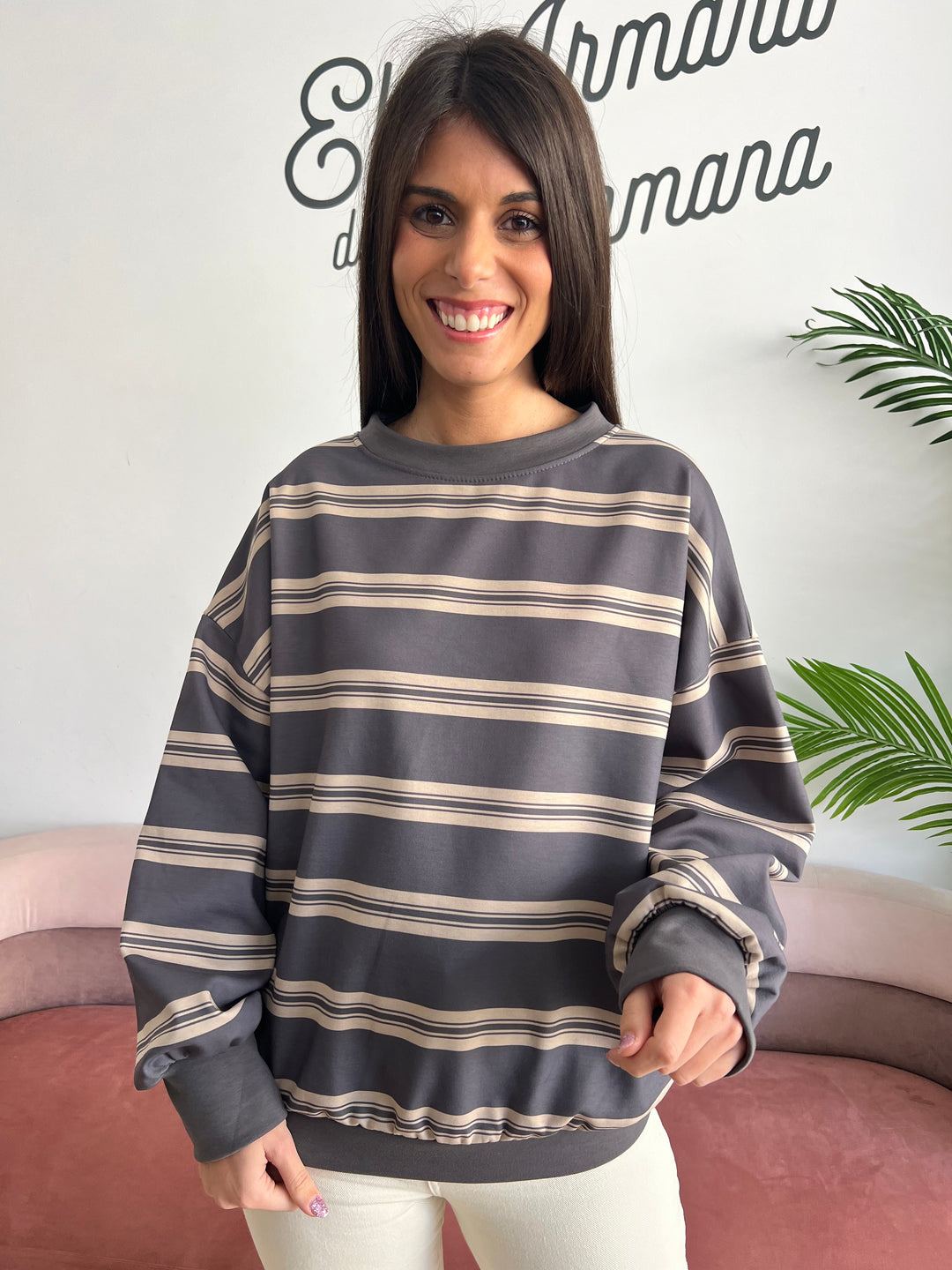 Sudadera Francis gris