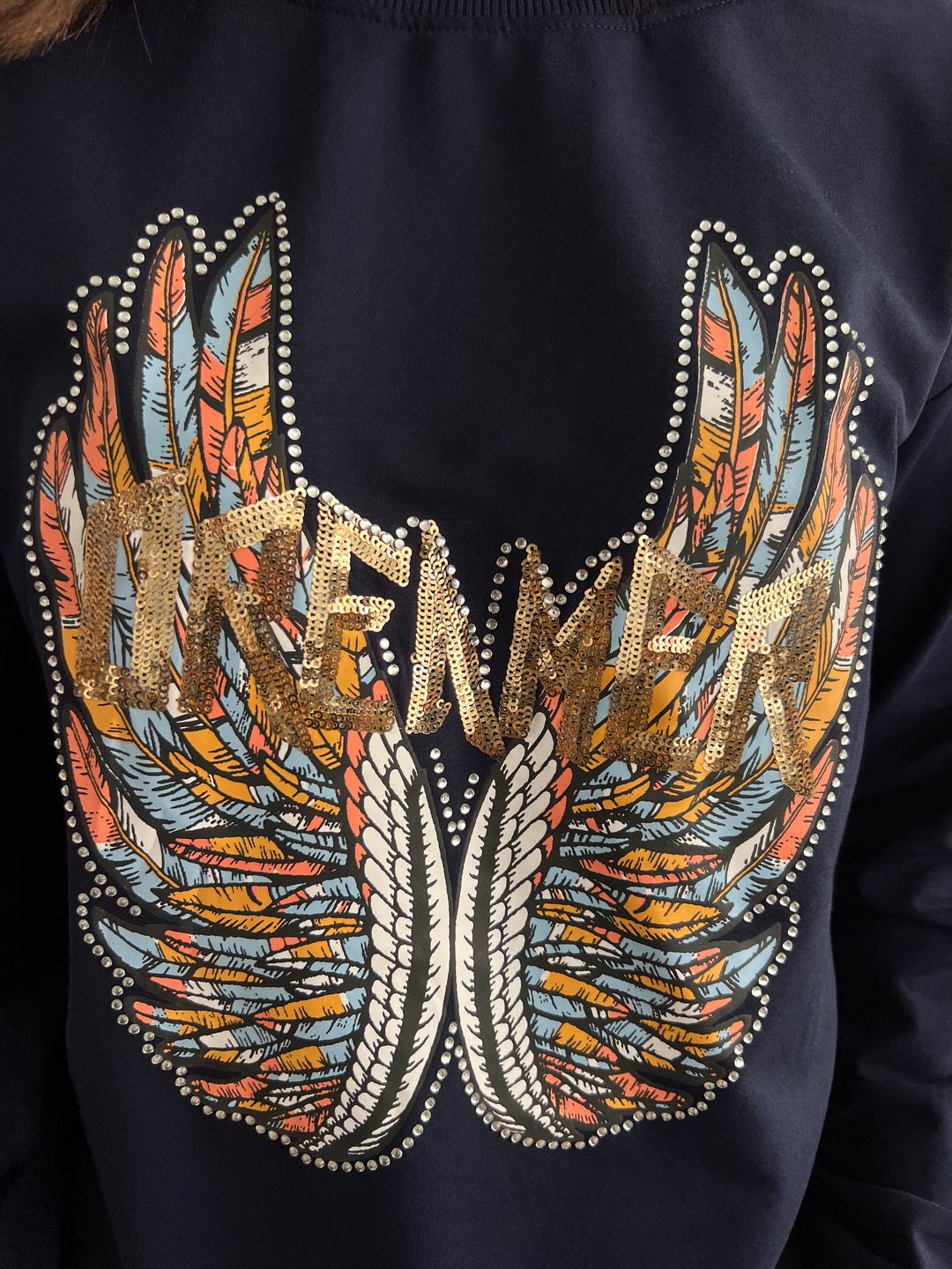 Sudadera Dreamer azul marino