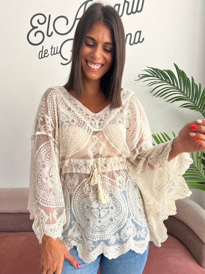 Blusa Patry beige