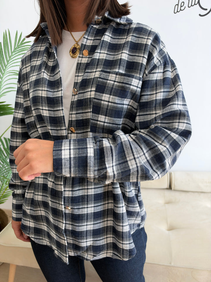 Sobrecamisa Luzma azul marino