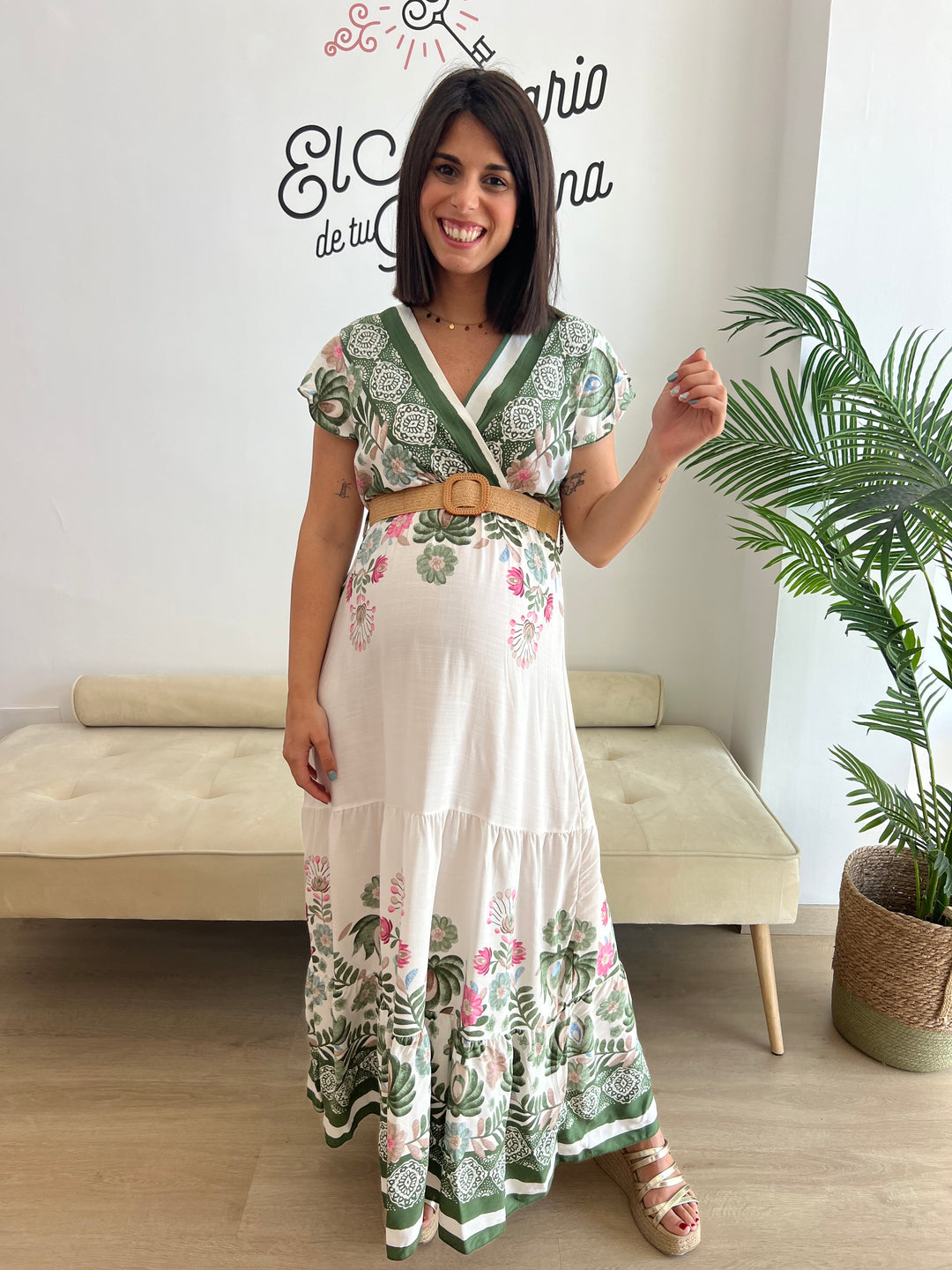Vestido Dakota verde