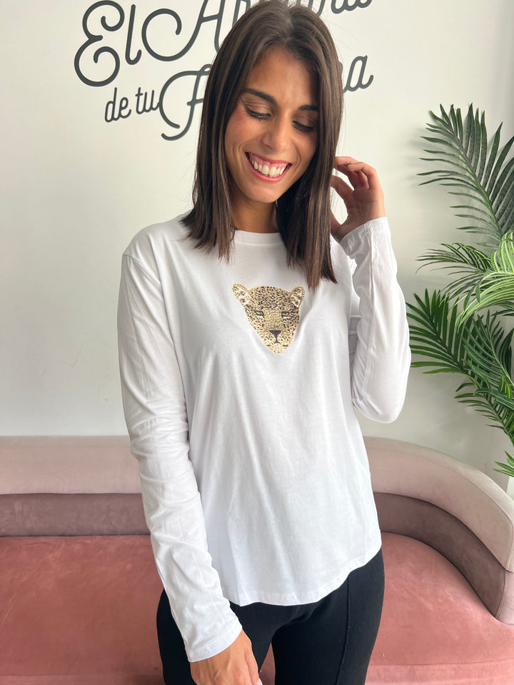 Camiseta Tigre blanco