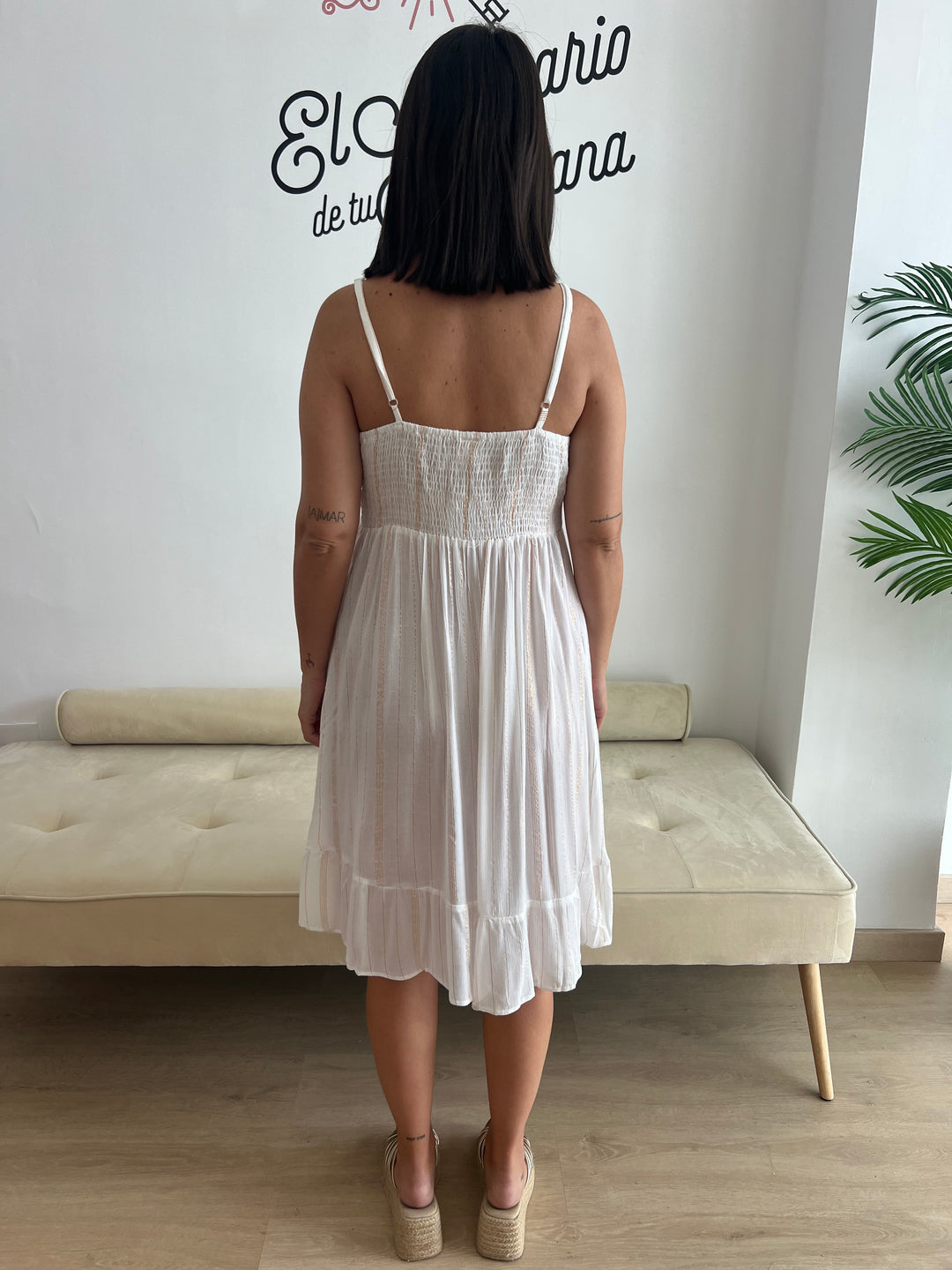 Vestido Ivana camel