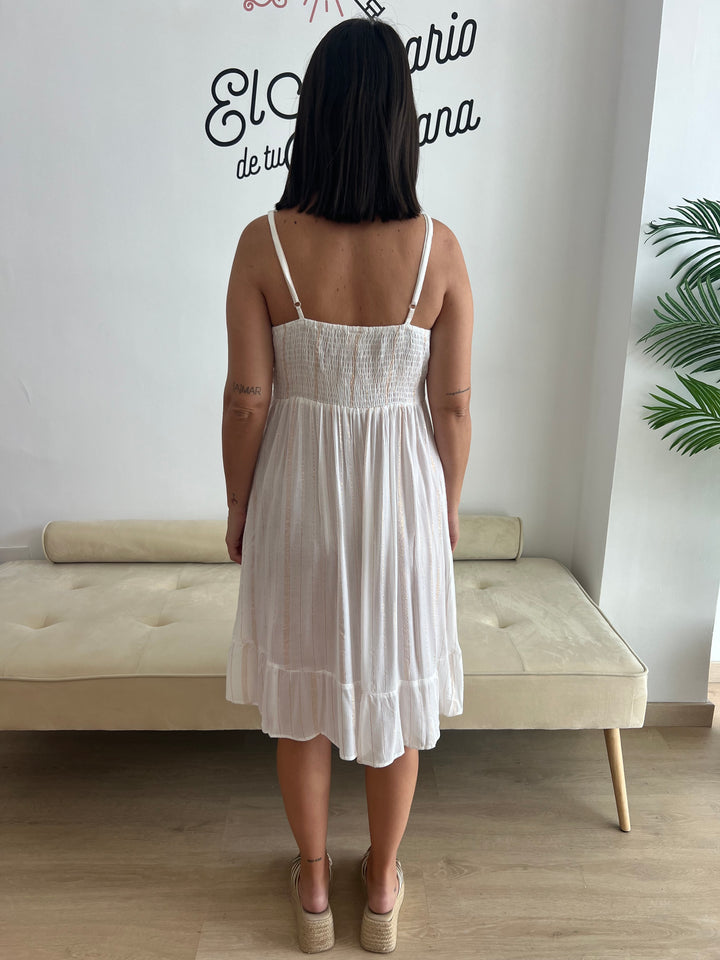 Vestido Ivana camel