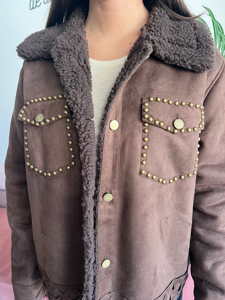 Chaqueta Nadia marrón