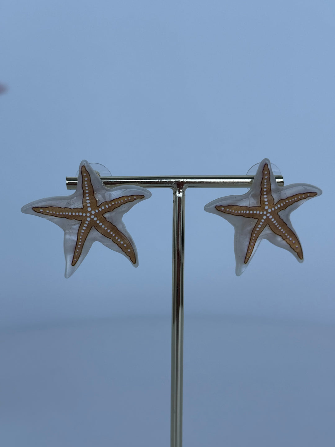 Pendientes Marina Beige (acero)