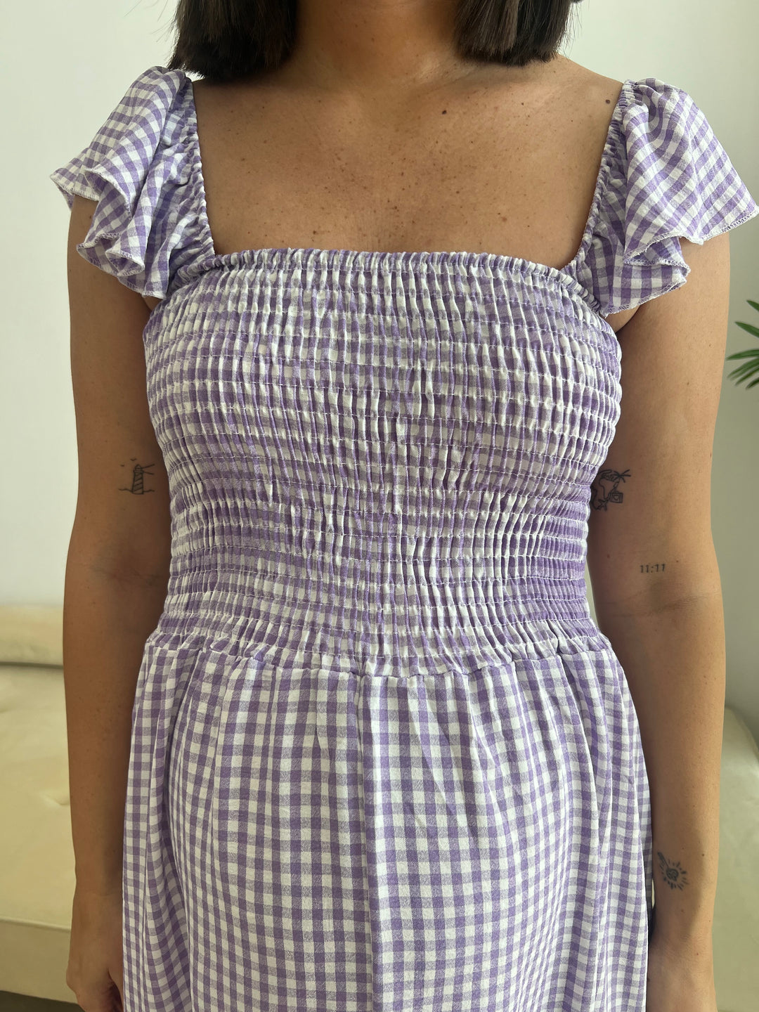 Vestido Yanira morado