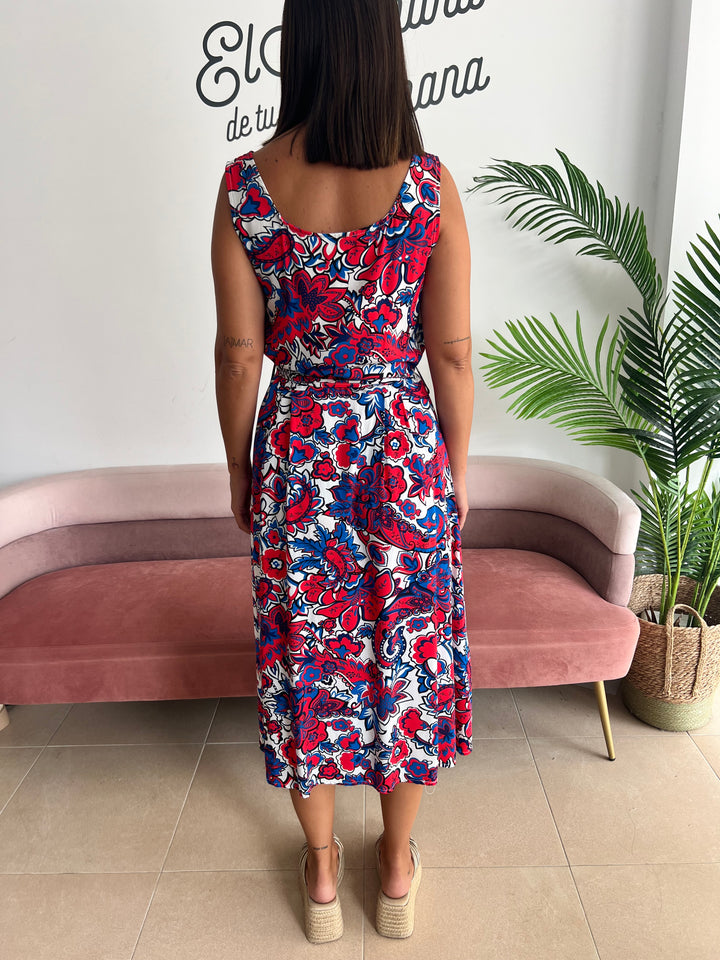 Vestido Maka rojo