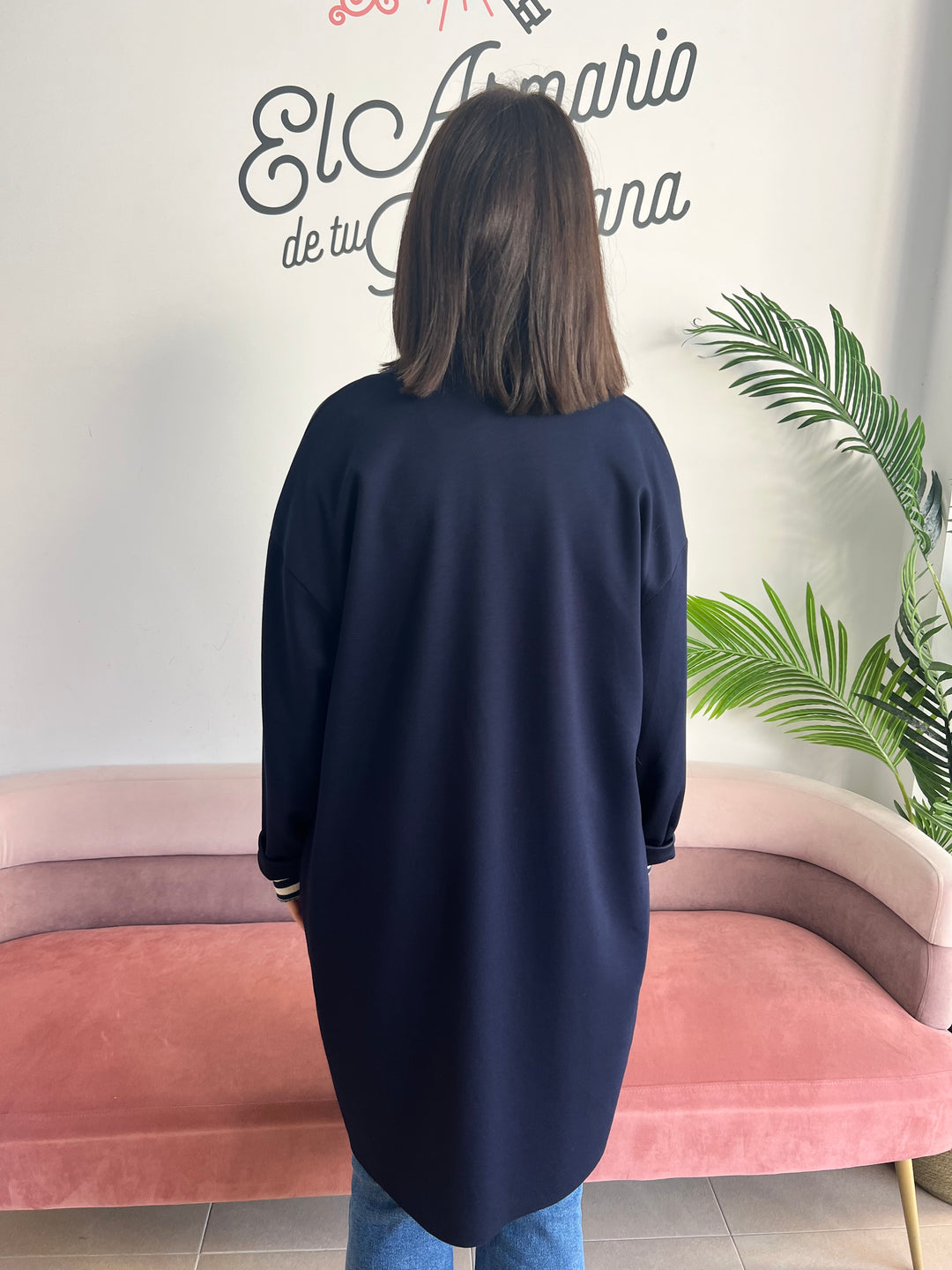 Chaqueta Capri azul marino