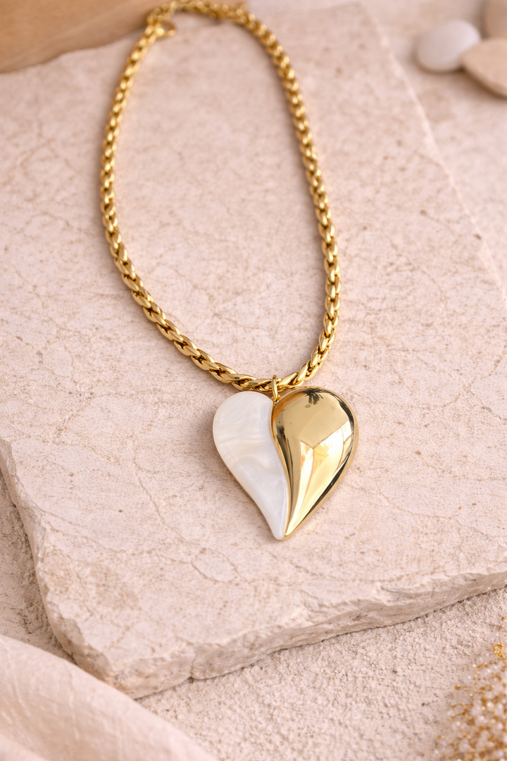 Collar Corazón (acero)