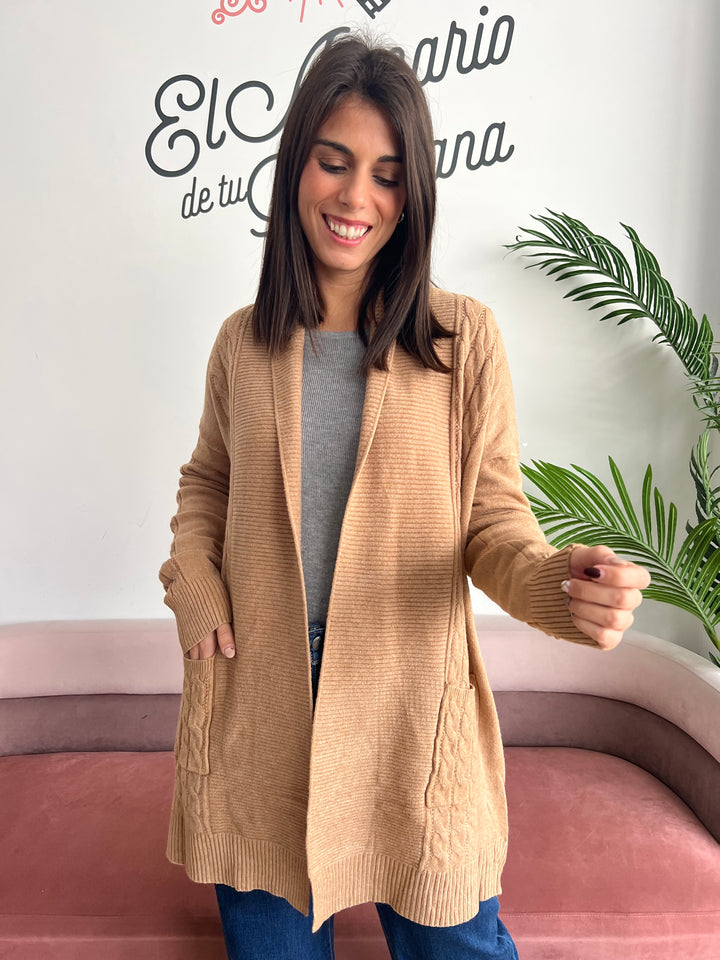 Chaqueta Vicky camel
