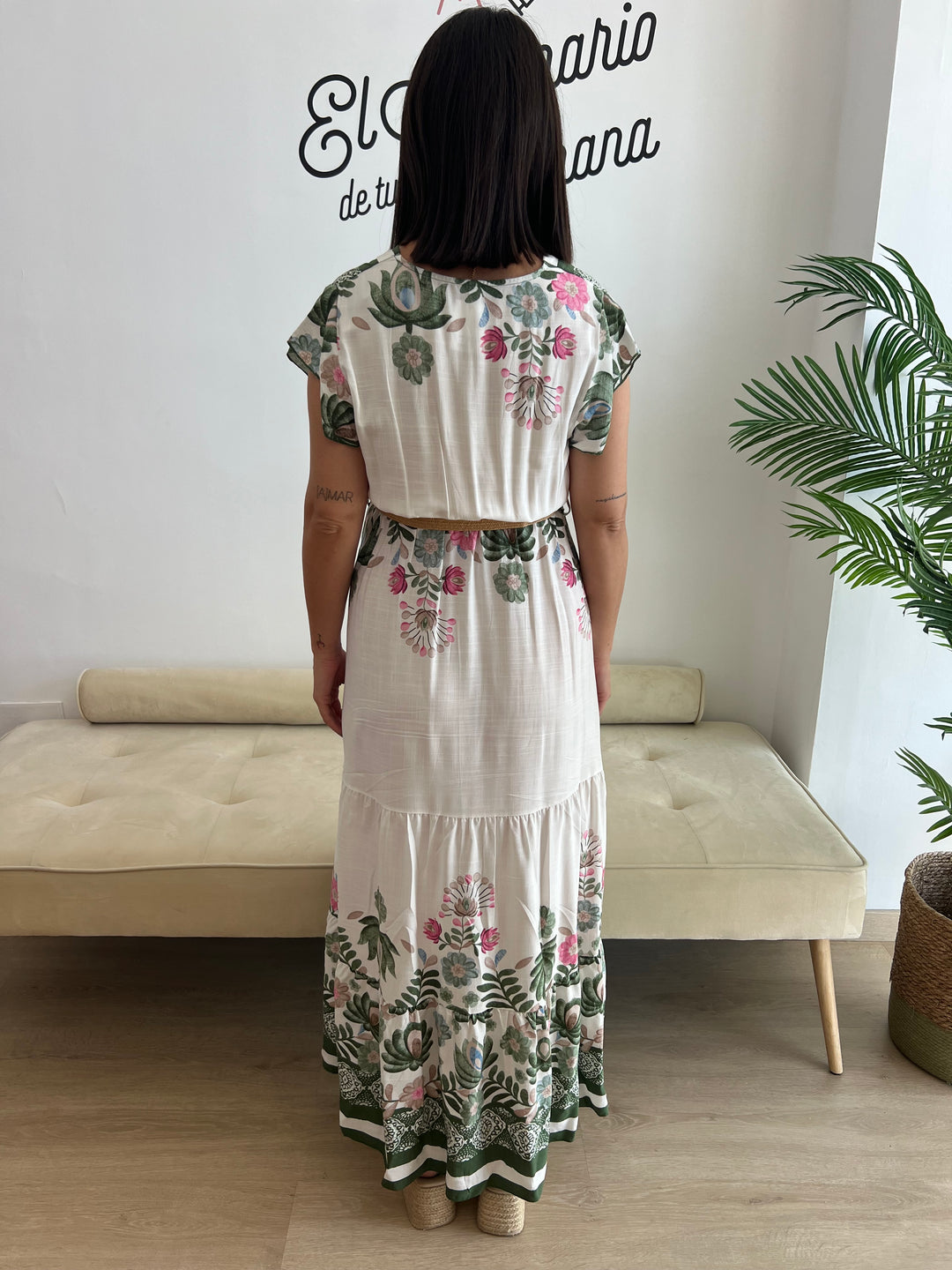 Vestido Dakota verde