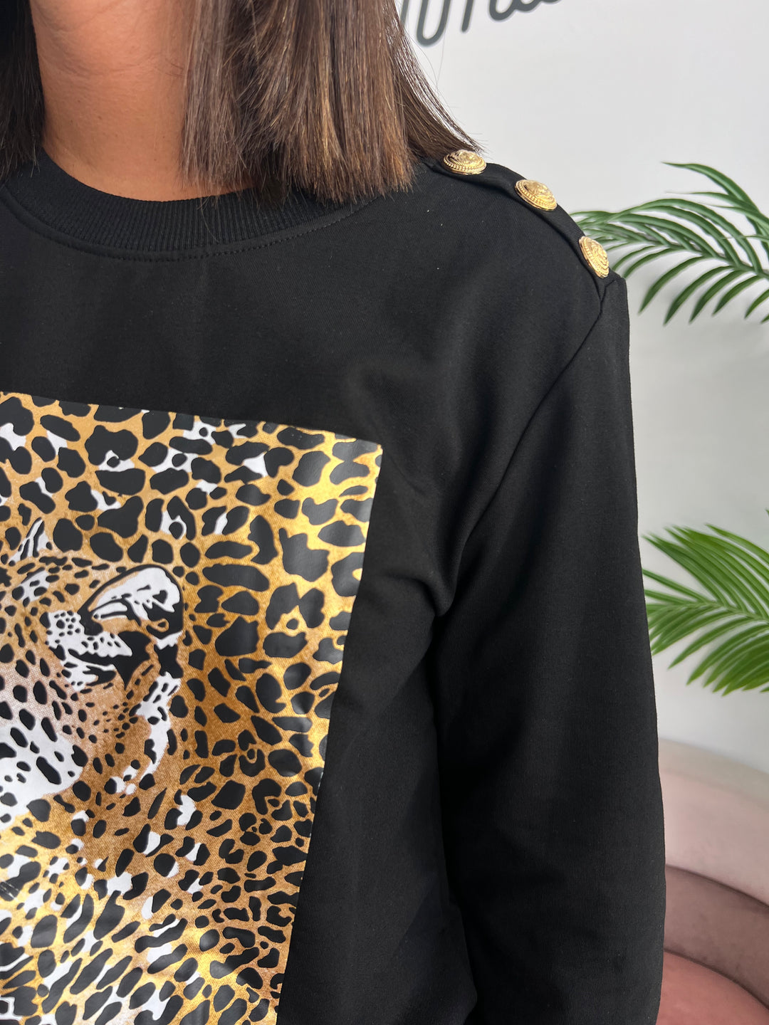 Sudadera Kenia negro