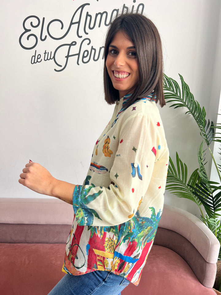 Camisa Royal amarillo