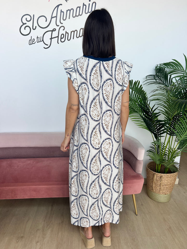 Vestido Débora azul