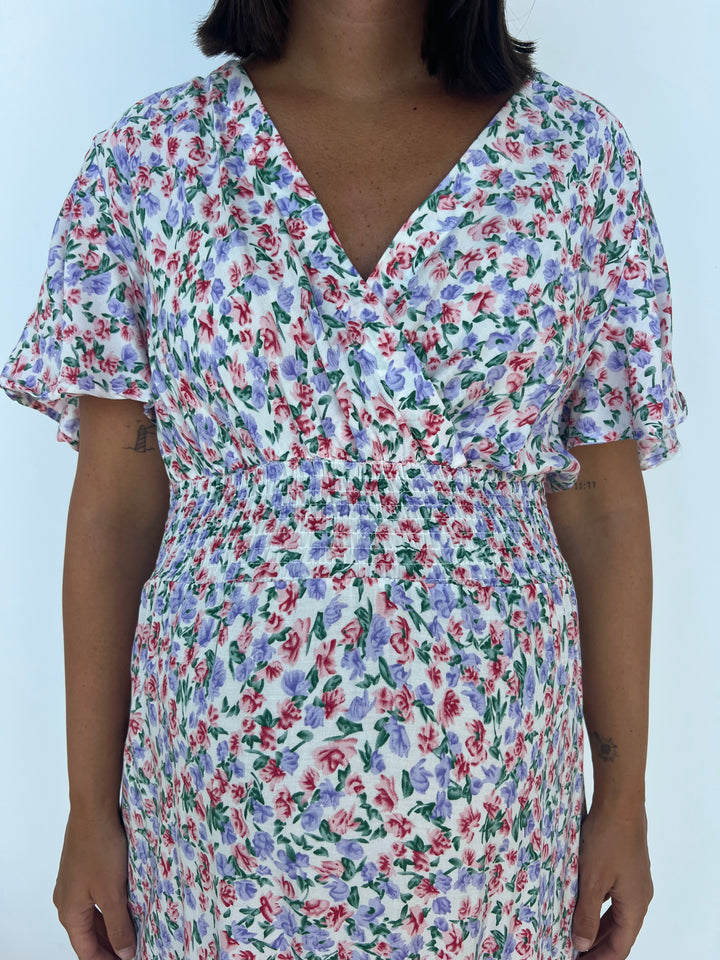Vestido Nieves largo blanco