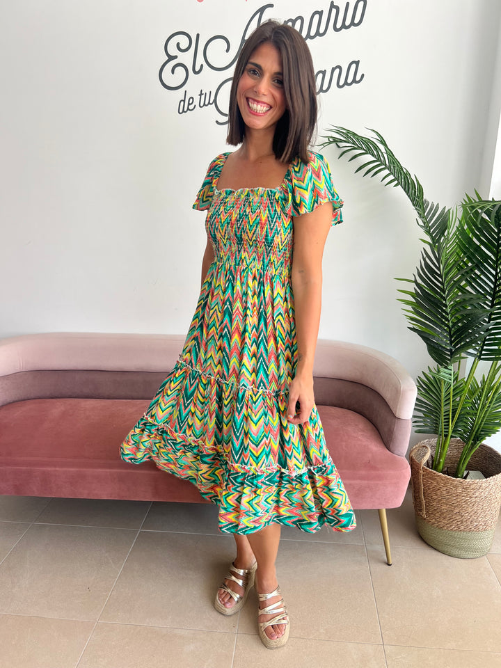Vestido Maravilla verde
