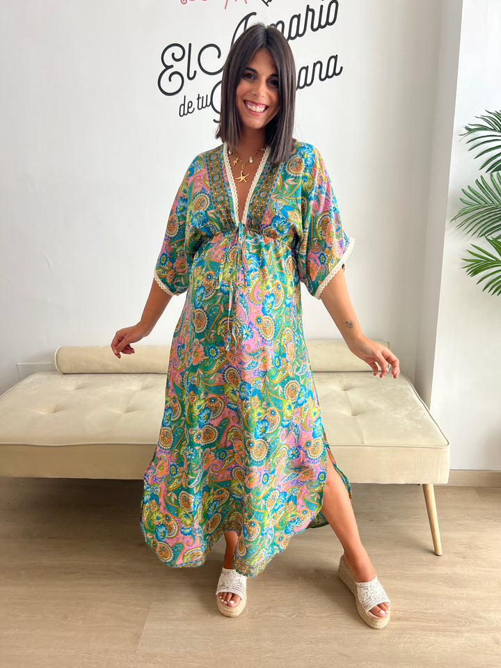 Vestido Tatiana Indio verde
