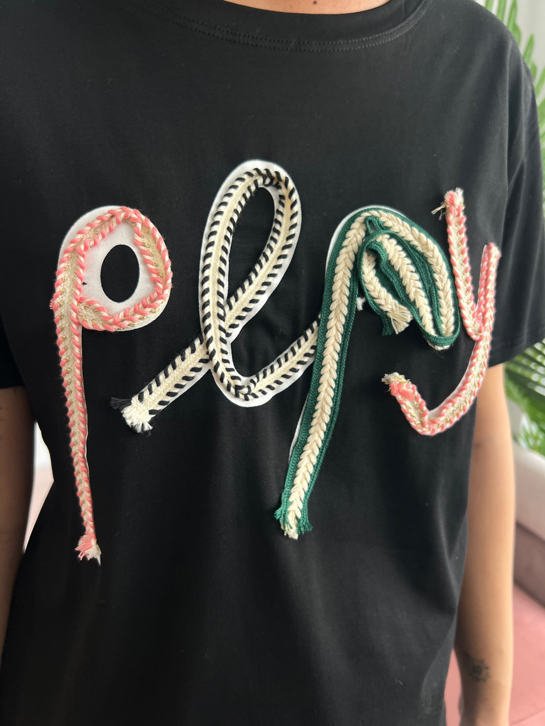 Camiseta Play negro