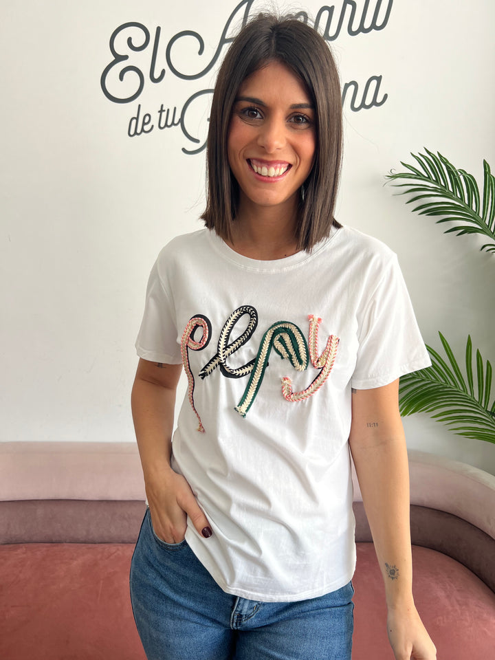 Camiseta Play blanco