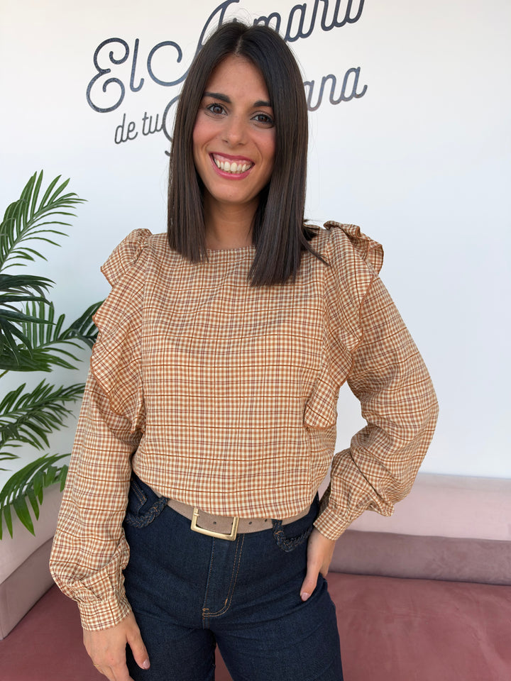 Blusa Lidia camel