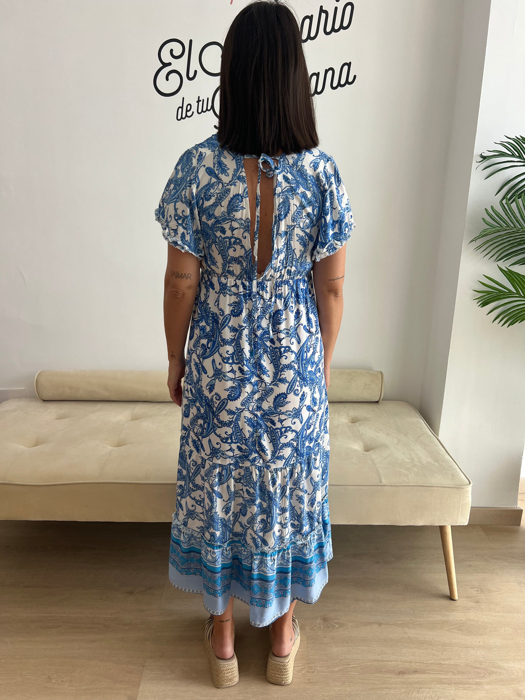 Vestido Marisa azul