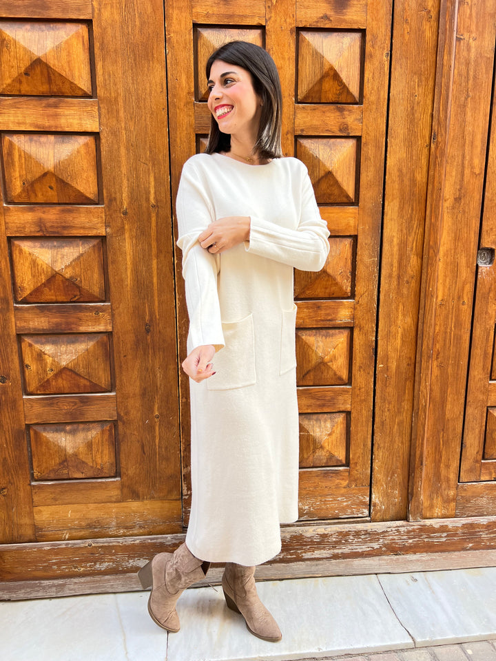 Vestido Lugo beige