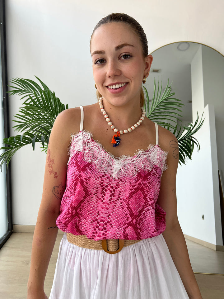 Top Afri fucsia