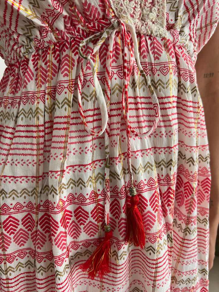 Vestido Valle rojo
