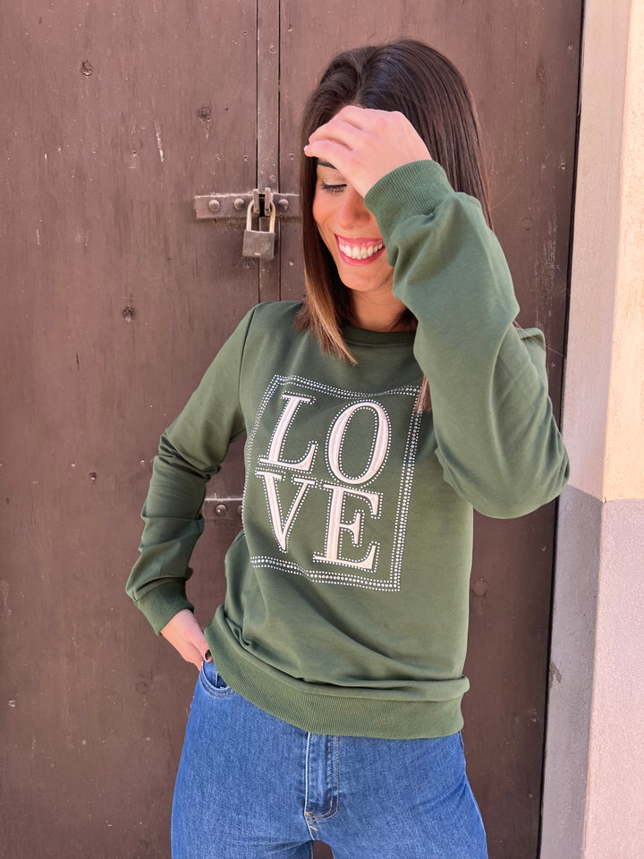Sudadera Valen verde