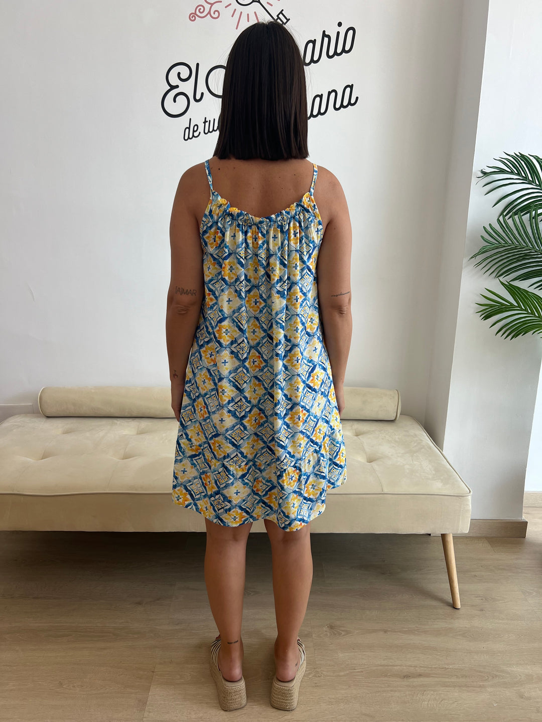 Vestido Julieta azul