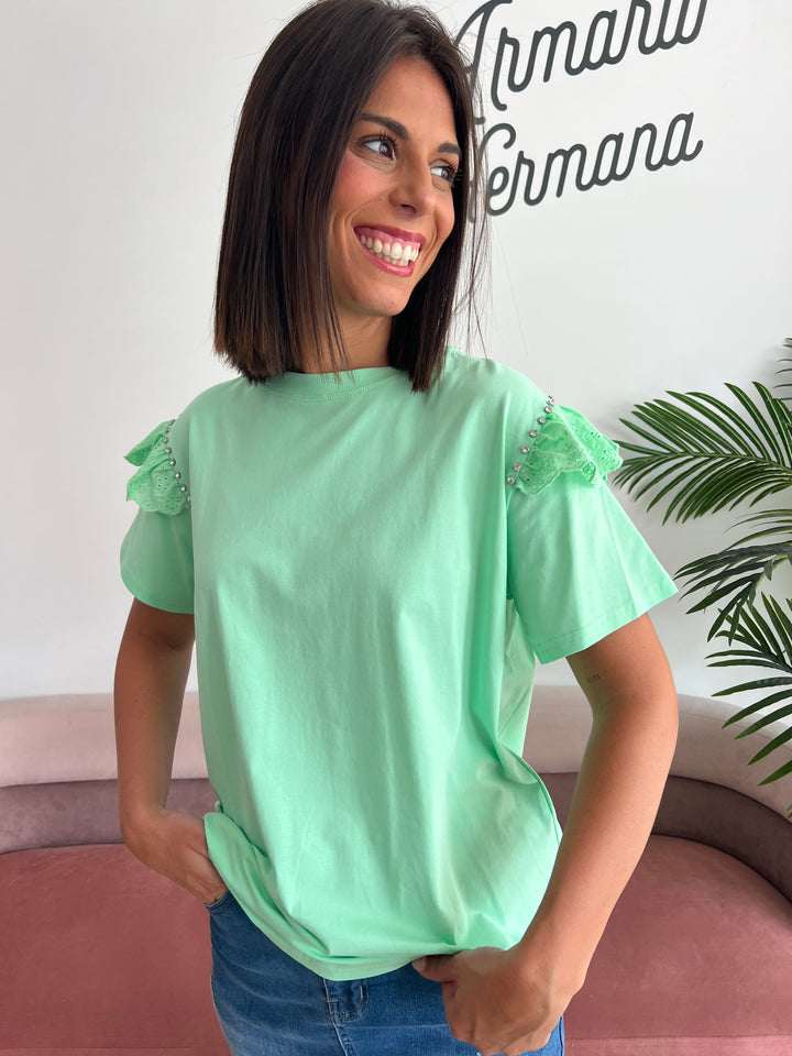 Camiseta Silvia verde