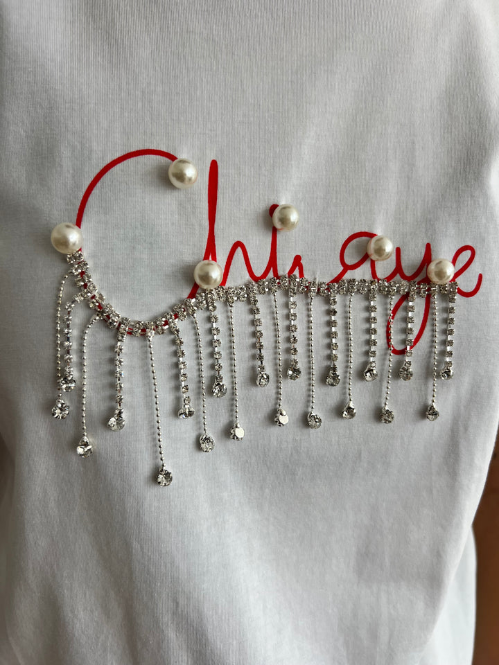 Camiseta Chaye blanco