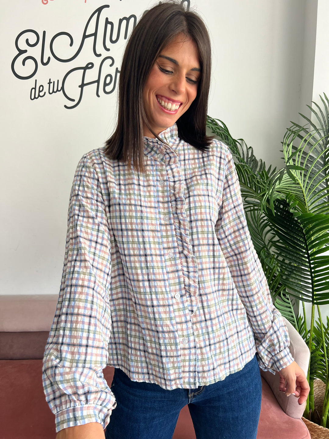 Camisa Lola rosa