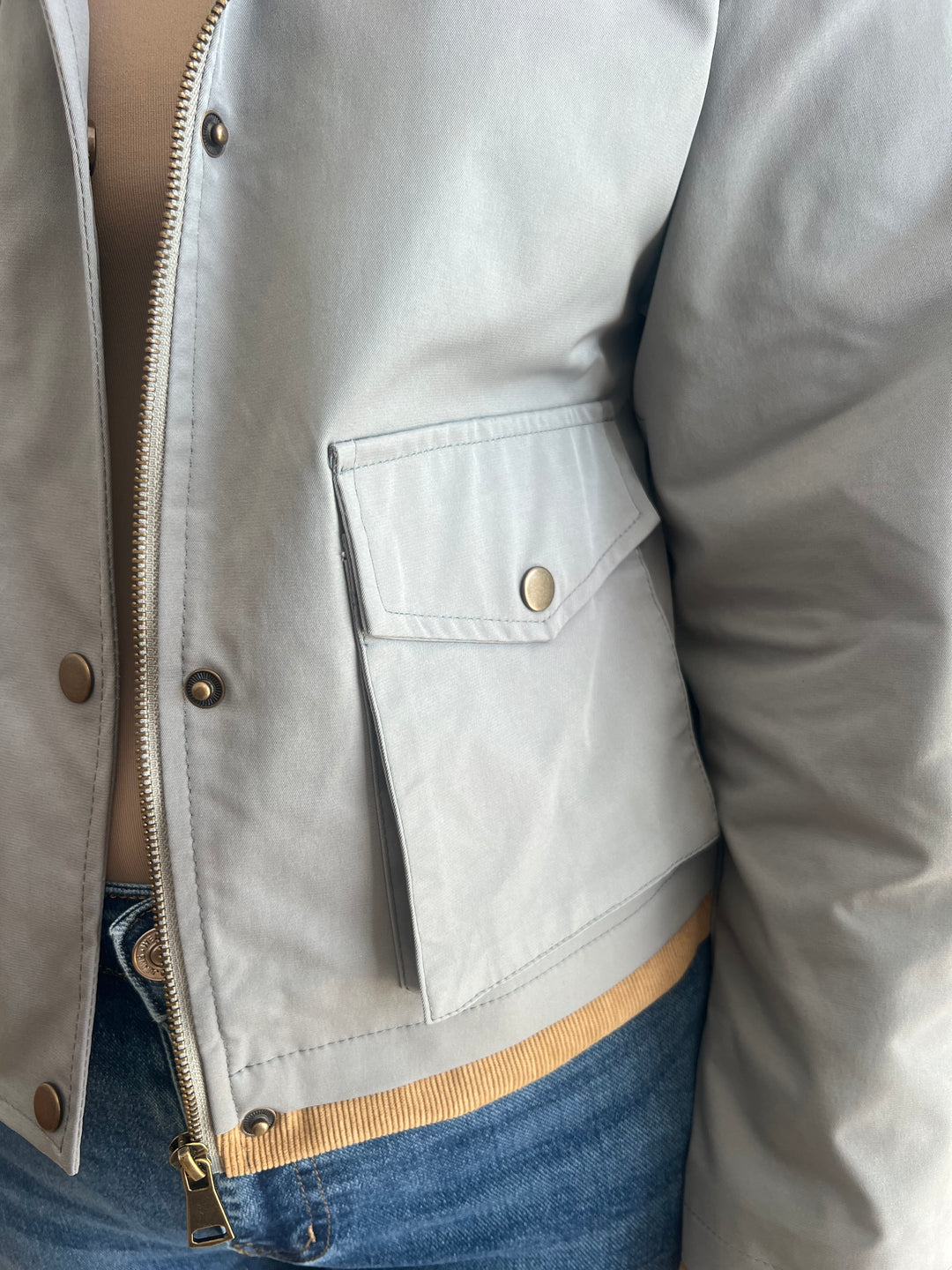 Chaqueta Ainara caqui