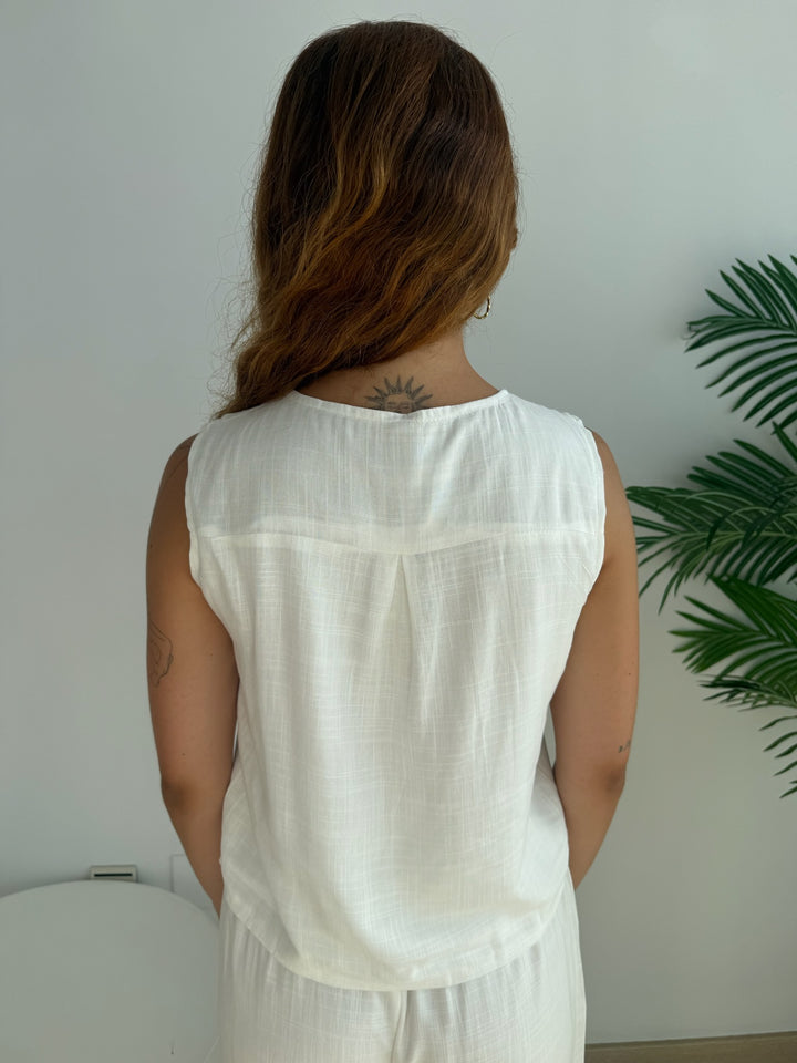 Conjunto Isabel blanco