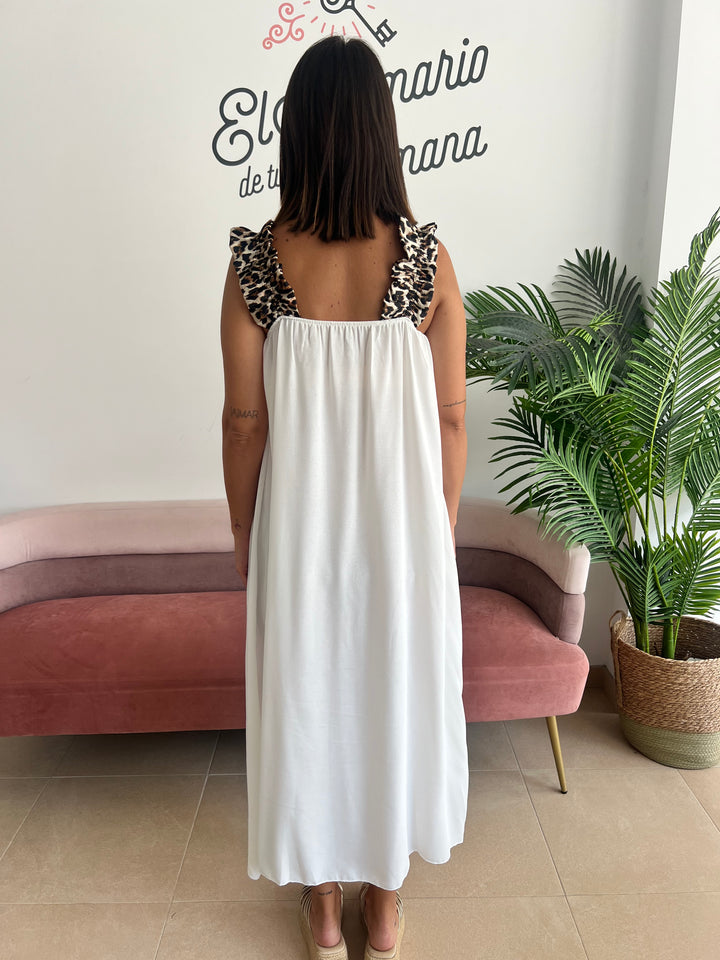 Vestido Kenia blanco