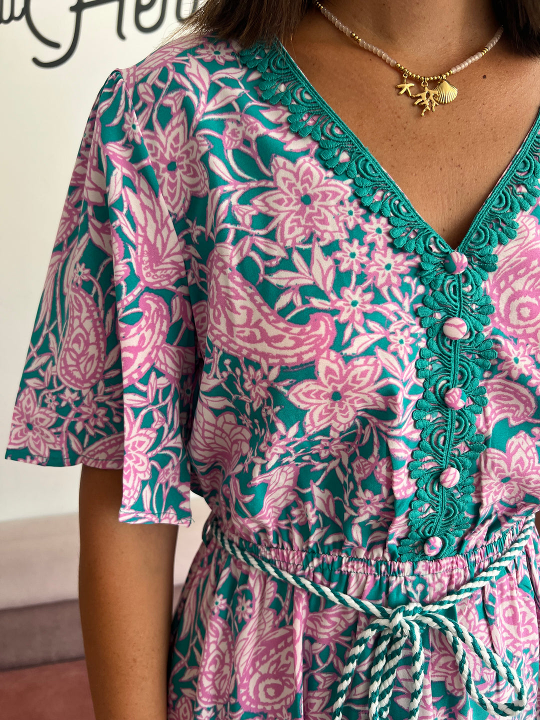 Vestido Betty verde