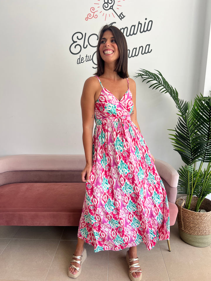 Vestido Sire fucsia