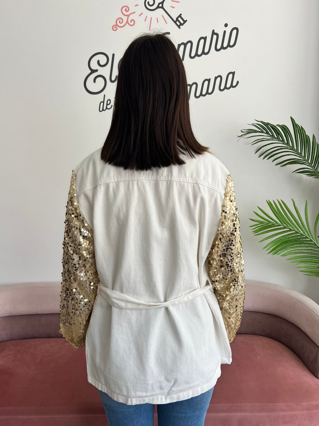 Chaqueta Ashly blanco