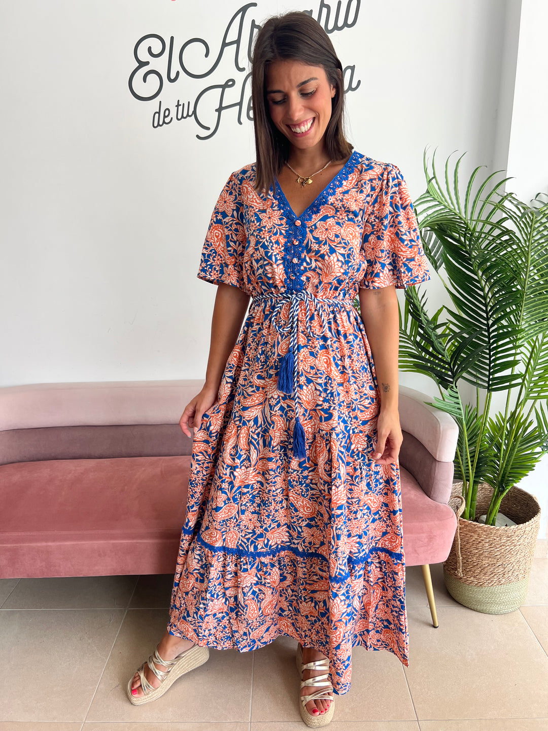 Vestido Betty azul