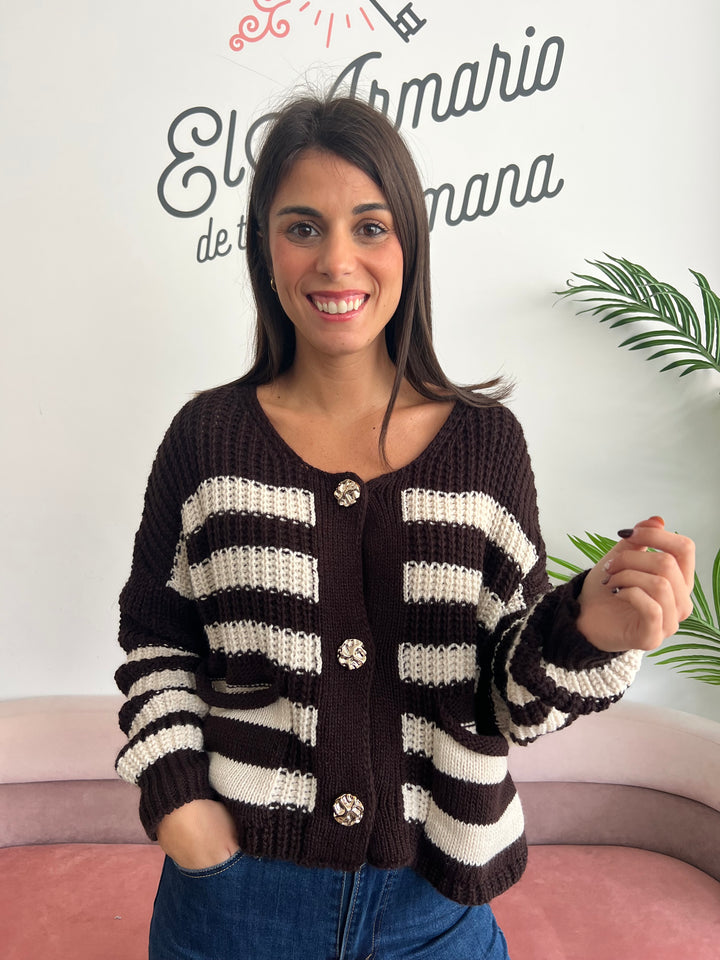 Chaqueta Karen marrón