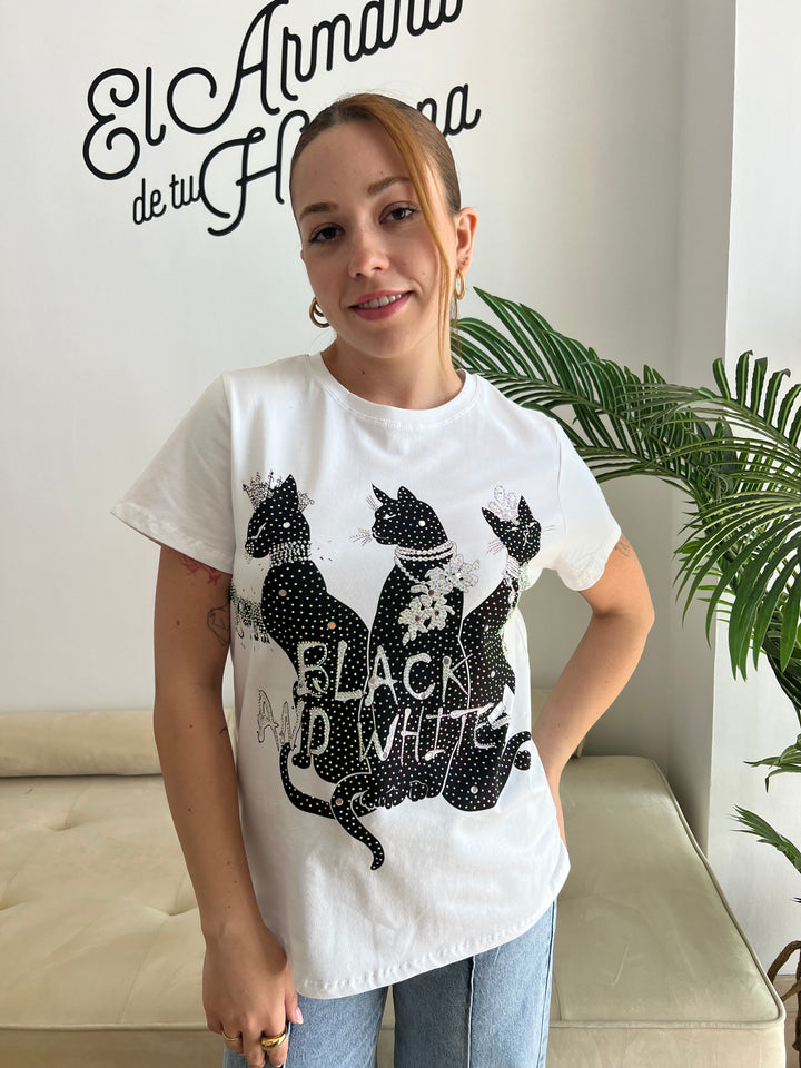 Camiseta Vanessa blanco