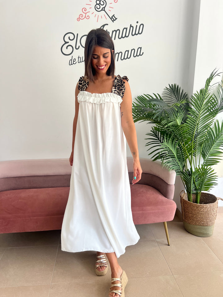 Vestido Kenia blanco
