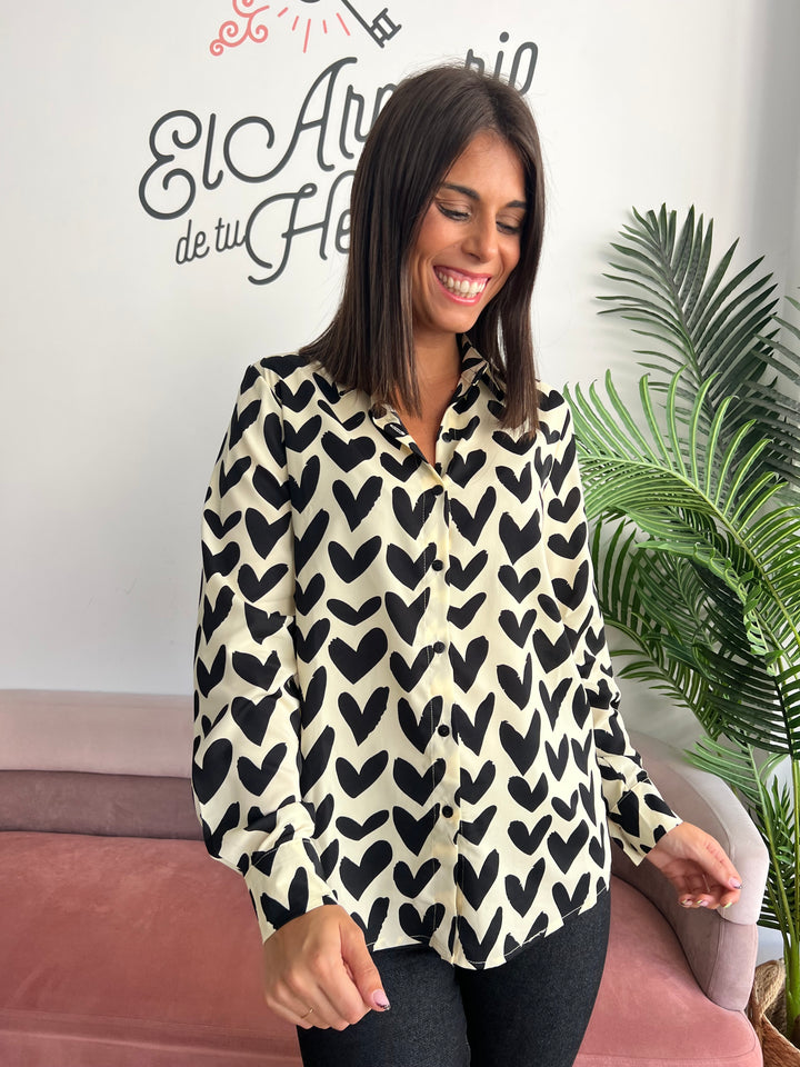 Camisa Corazones